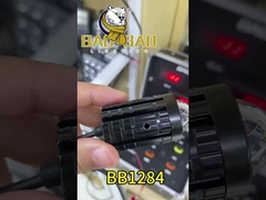 ブラックケース 閃光灯 バイク ユニバーサル LED 高明るさ ヘッドライト