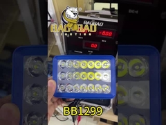 青いキャッシング プラスチック 白い 黄色い 閃光 ユニバーサル モーターバイクのヘッドライト