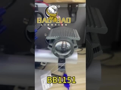 ホワイト イエロー フラッシュ モーターサイクルのスポットライト LEDライト エクステリア ミニ ドライブライト