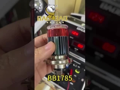 H4 BA20D ブラック キャッシング 80V ユニバーサル モーターサイクルのLEDヘッドライト