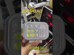 RGB 12V プラスチック 赤 青 フラッシュ 運転 LED ライト バイク ライト 改造