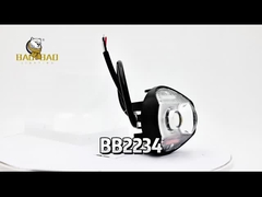 2 数珠金属 白 黄色 双色 ミニ 運転 LED 光 CG125 改変