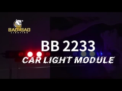 6 LED 12 LED VIPライト 赤 青 ストローブ ファンシー モジュール CG 自動車部品