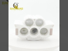 ホワイトケース レッドブルー プラスチック プロジェクト ライト ホワイト イエロー 閃光 バイク 霧灯