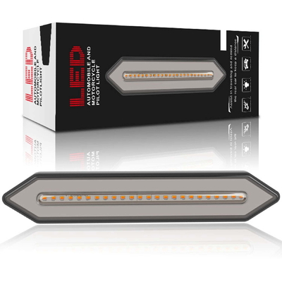 赤 黄色 24V ユニバーサル LED テールライト パイロットランプ 車用 バイク用